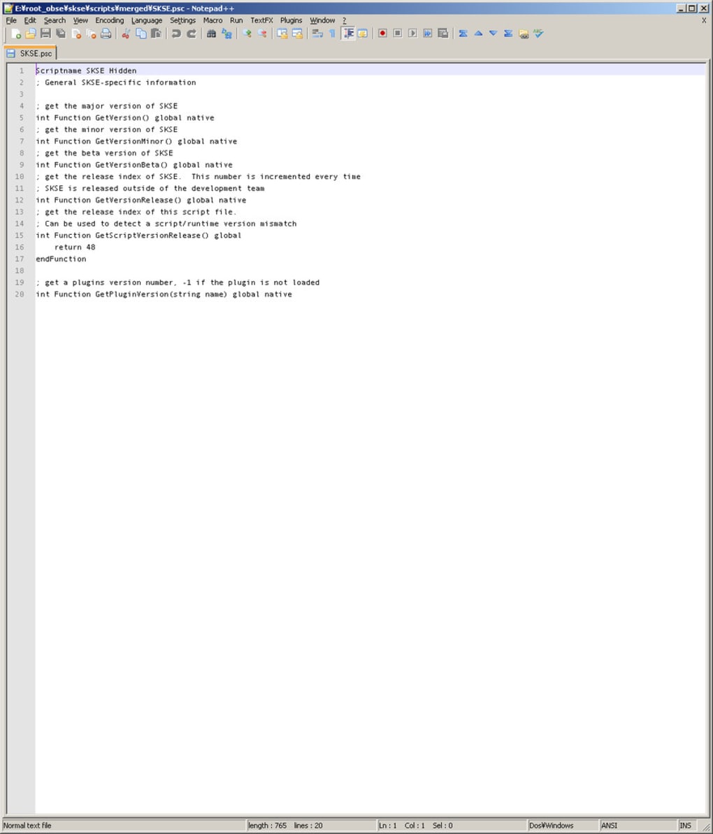 installing skyrim script extender plugins