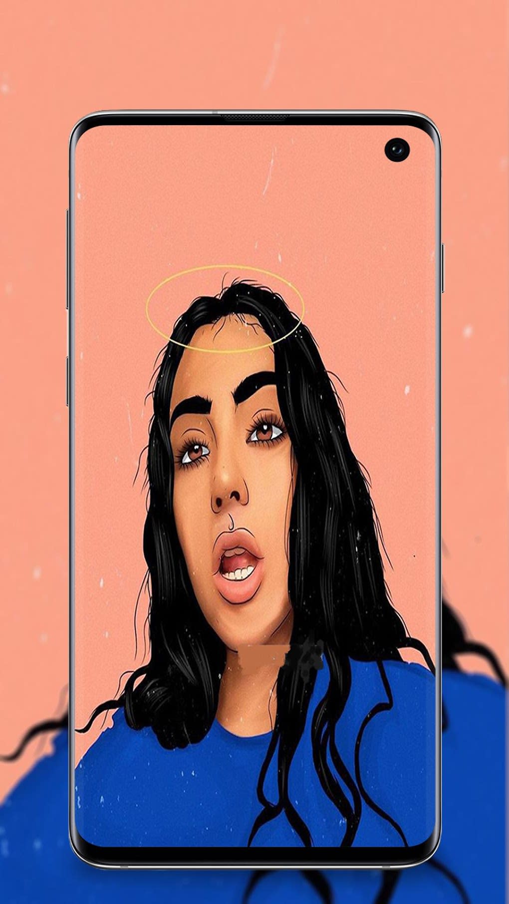 Download Black Girl Baddie With Melanin Poppin Sweater Wallpaper   Wallpaperscom