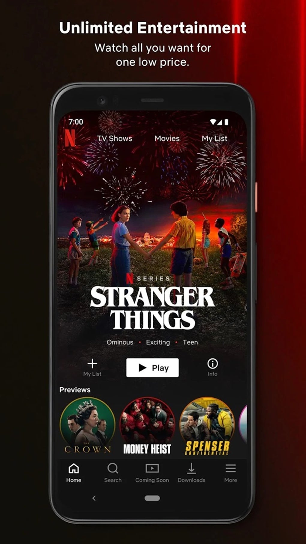 netflix download android