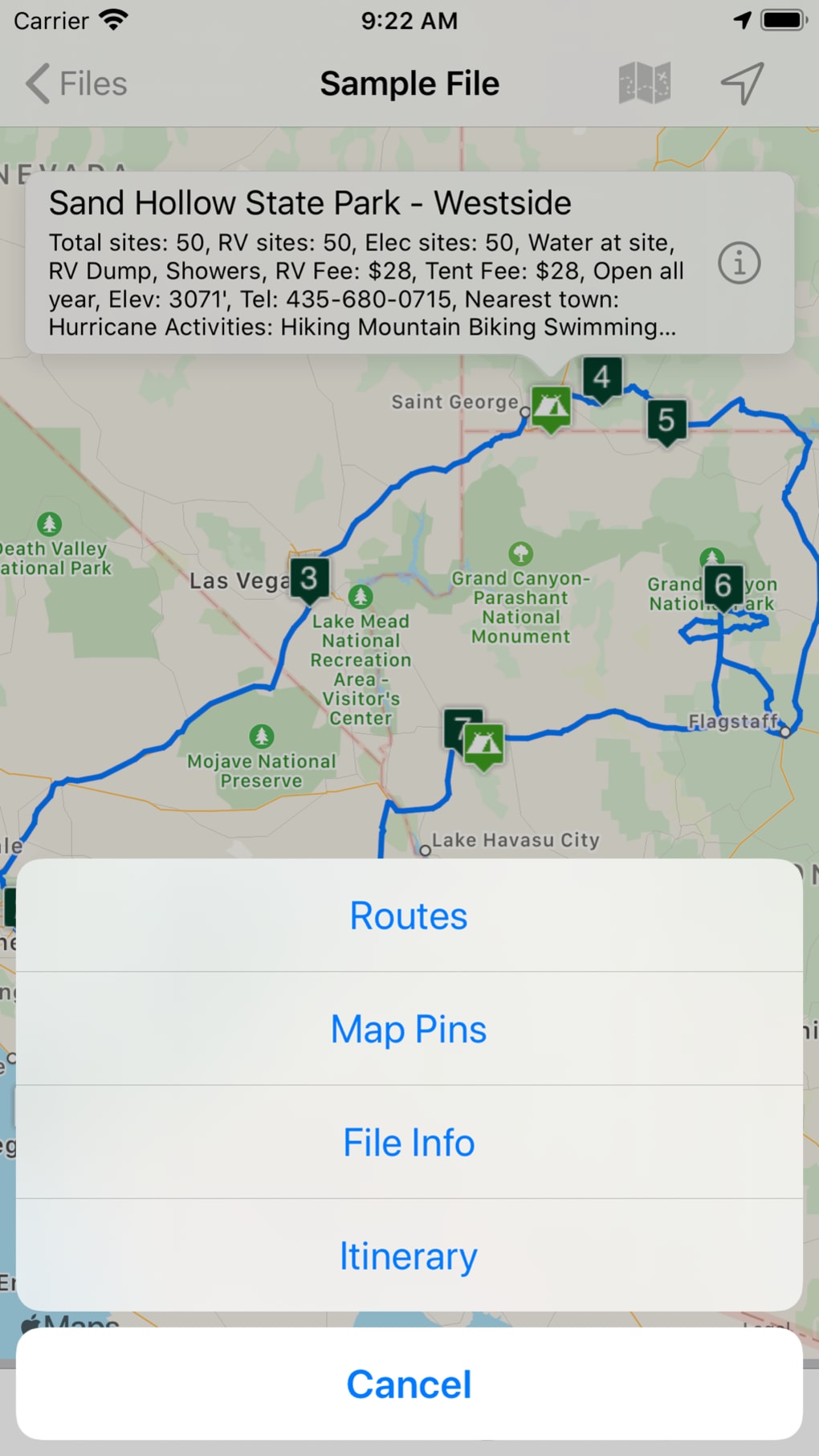 road trip planner for ios