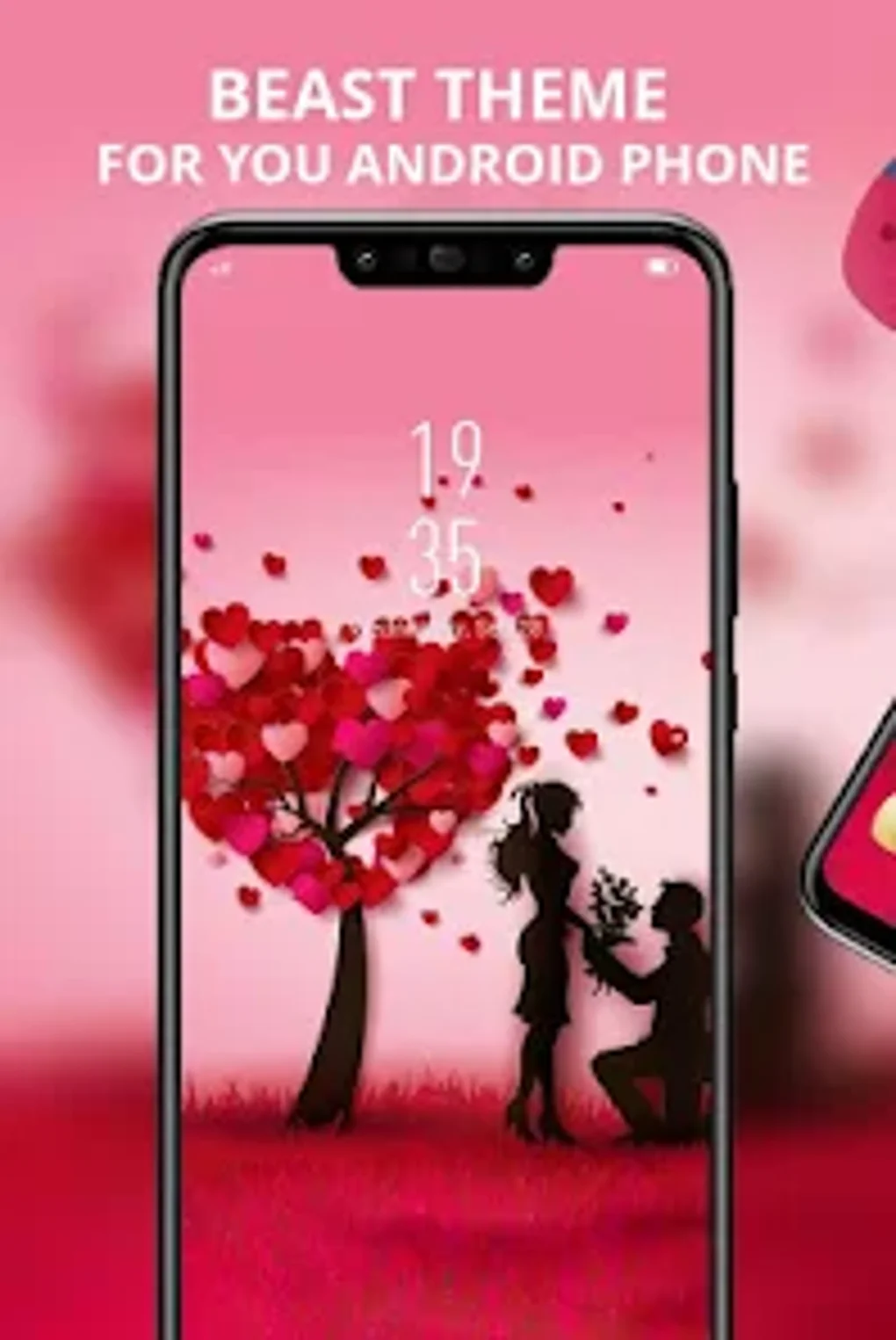 Love Pink Romantic Tree Pink T For Android Download