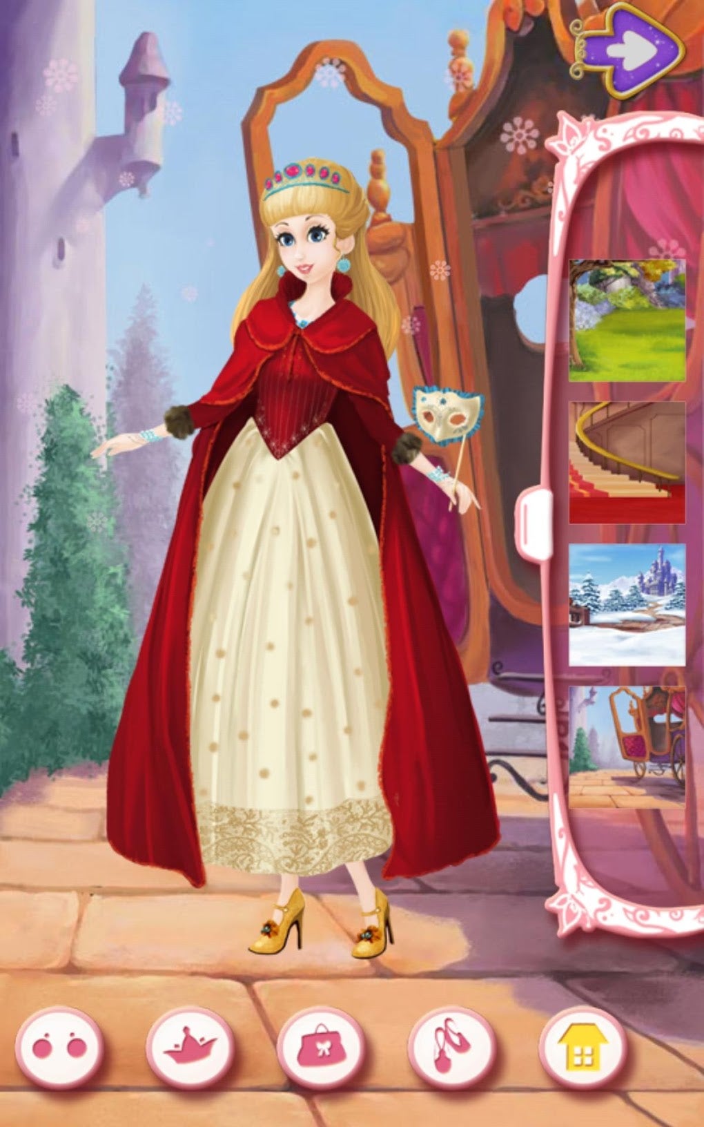 Cinderella Dress Up -- Fashion nova для Android — Скачать