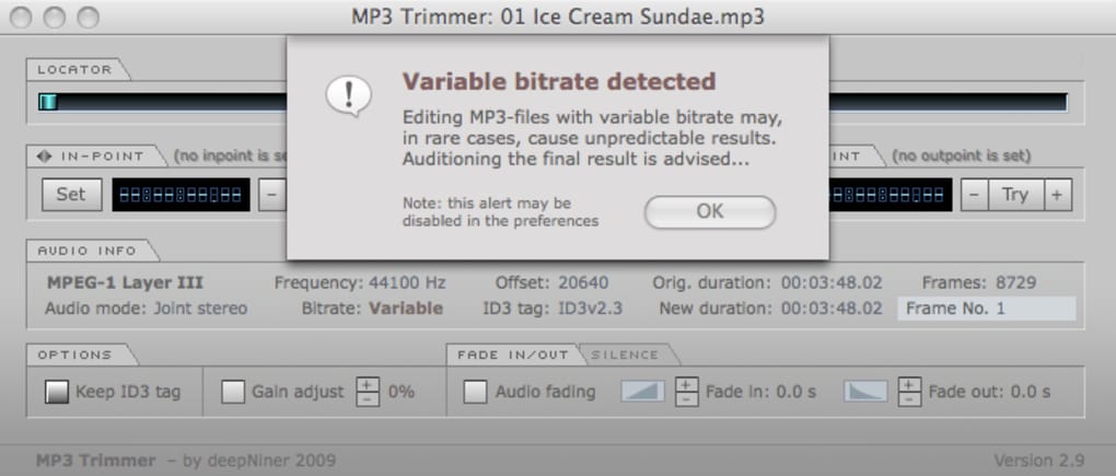 Download MP3 Trimmer For Mac 3.3