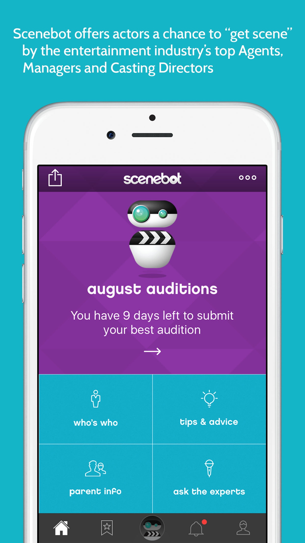 Scenebot для iPhone — Скачать