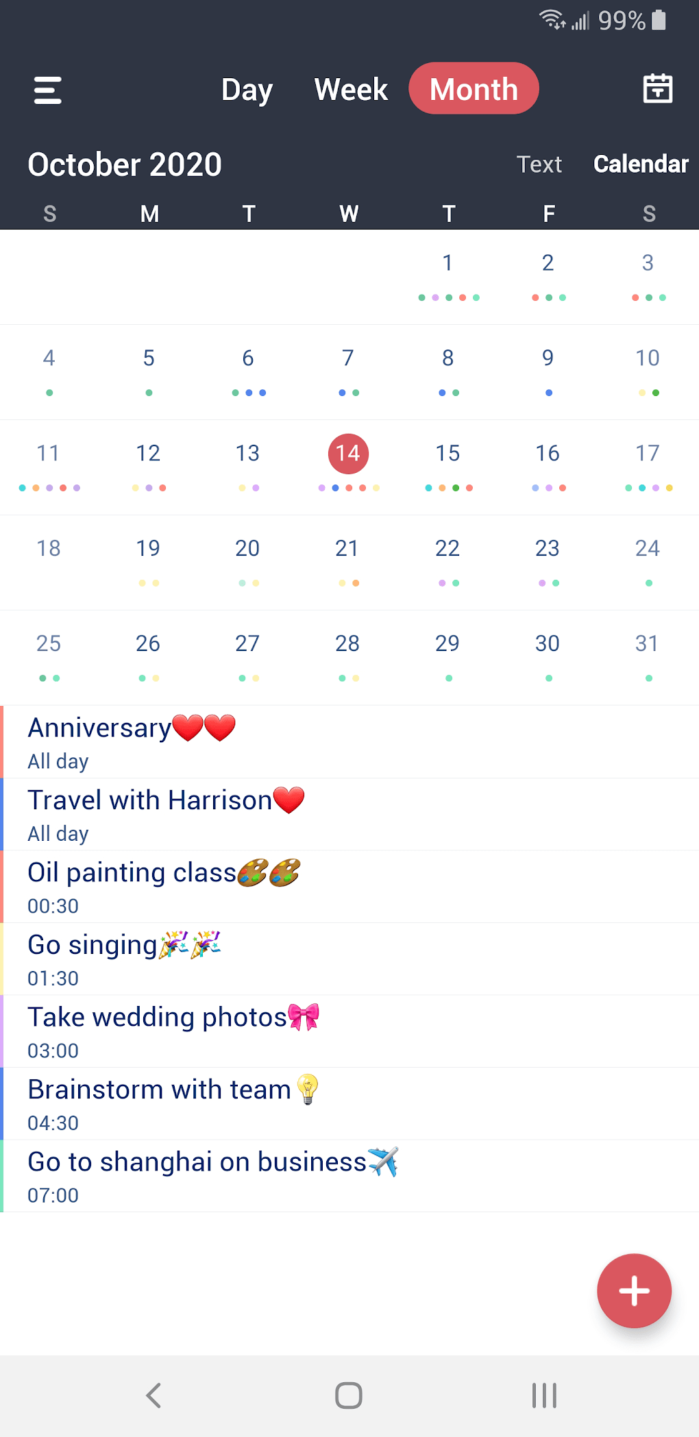 Tiny Calendar Planner Tasks لنظام Android تنزيل