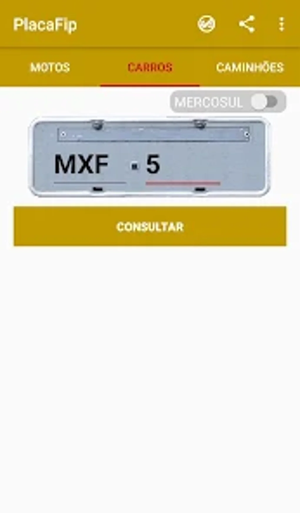 Consulta Placa e Tabela Fipe::Appstore for Android