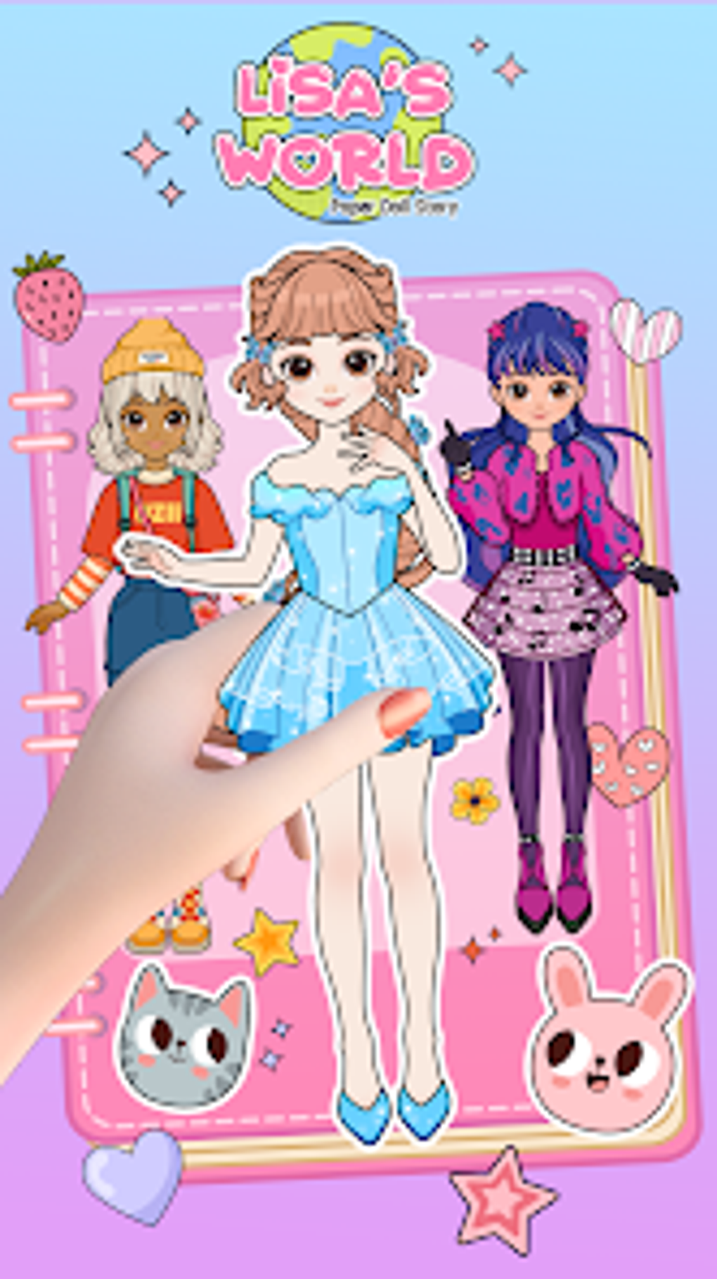 Lisas World: Paper Doll Story для Android — Скачать