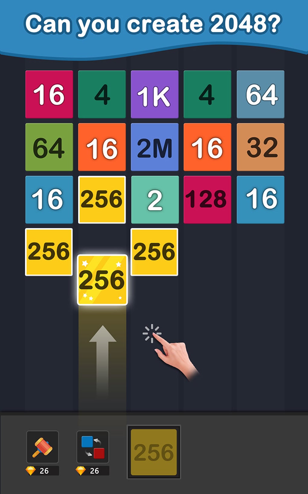 2048 Blocks Merge 🕹️ Play on CrazyGames