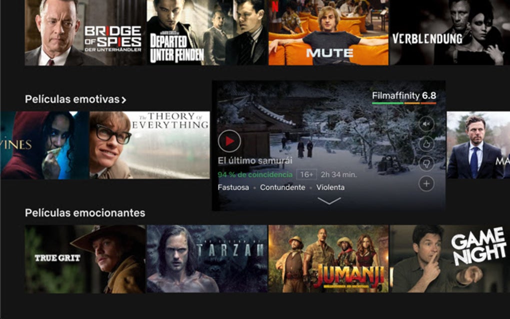 Filmaffinity On Netflix Para Google Chrome - Extensión Descargar