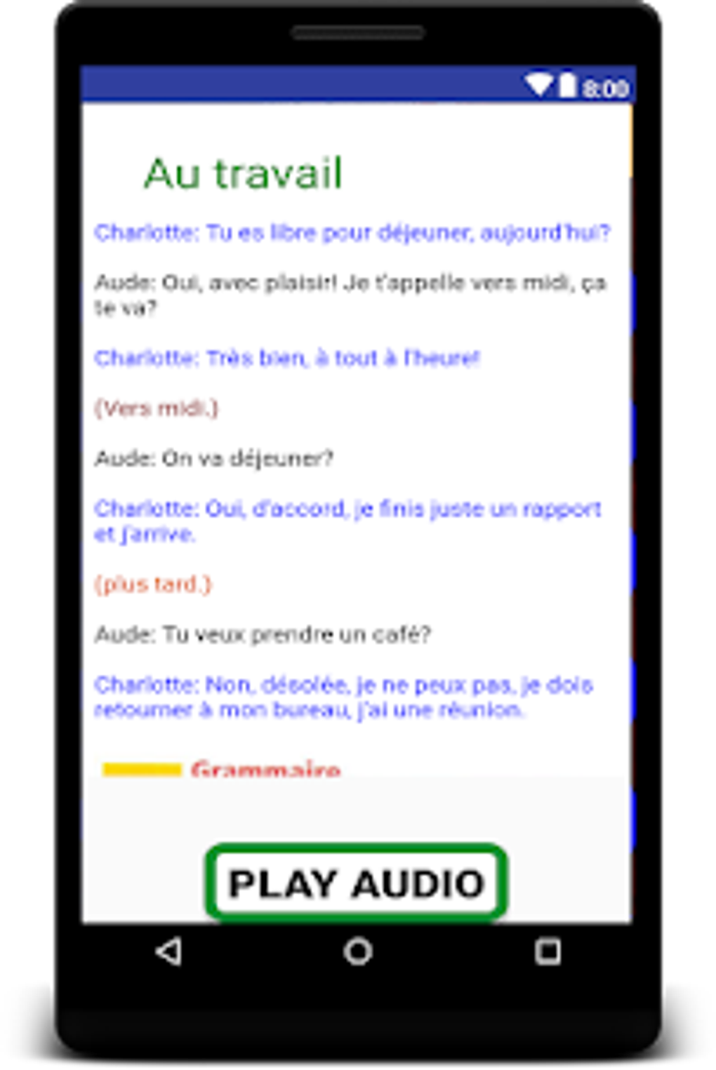 French Conversations Vocabular For Android Download