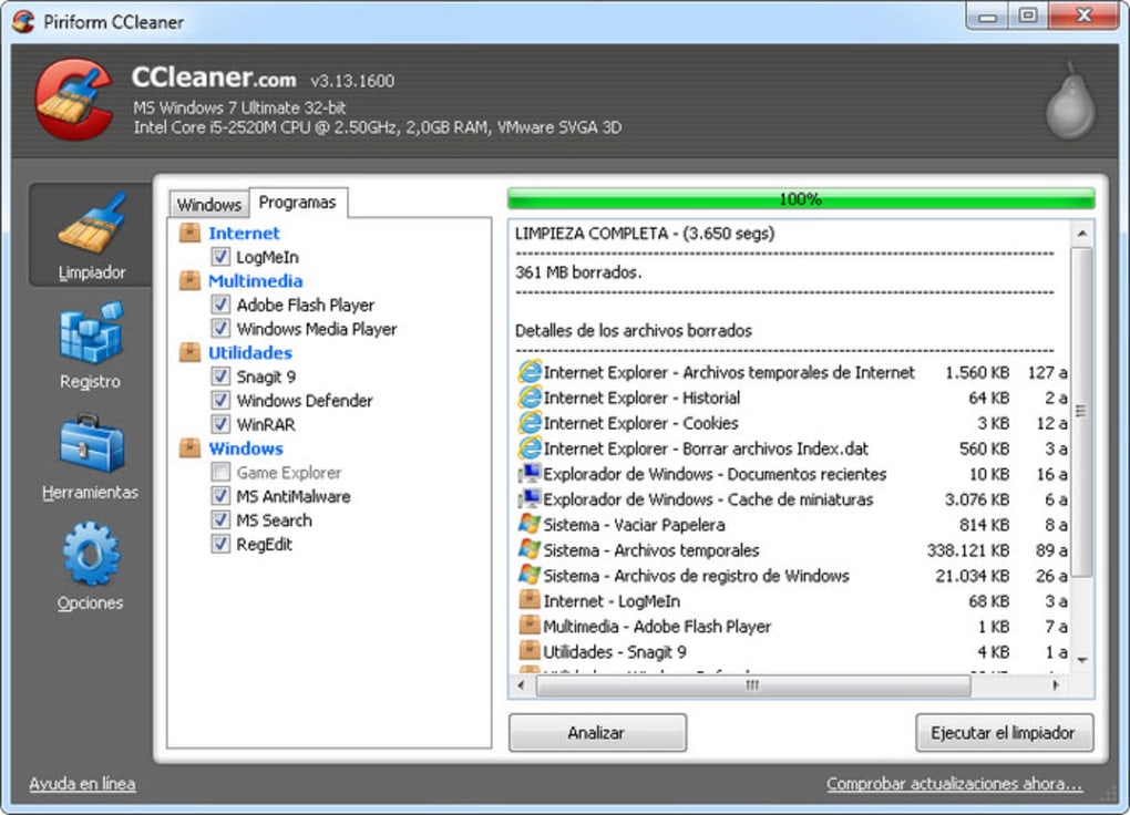 what is ccleaner slim