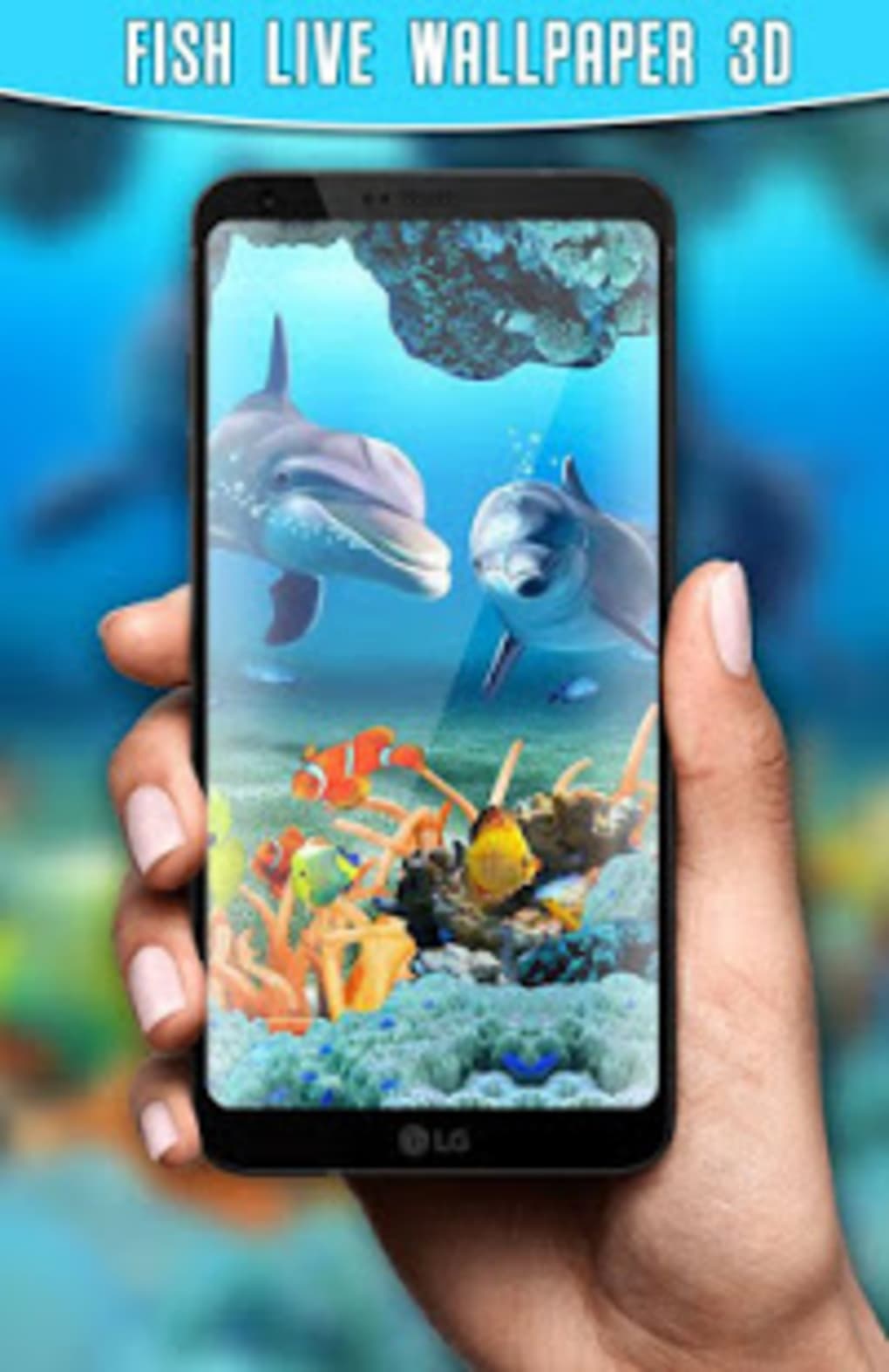Fish Live Wallpaper 3D Aquarium Background HD :PRO for Android - Download