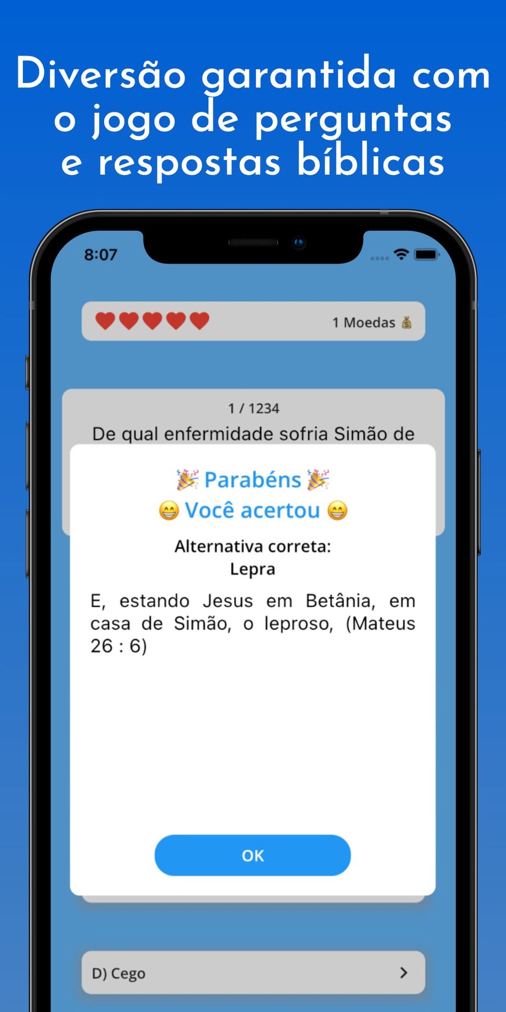 Download do APK de Perguntas e Respostas Bíblia para Android