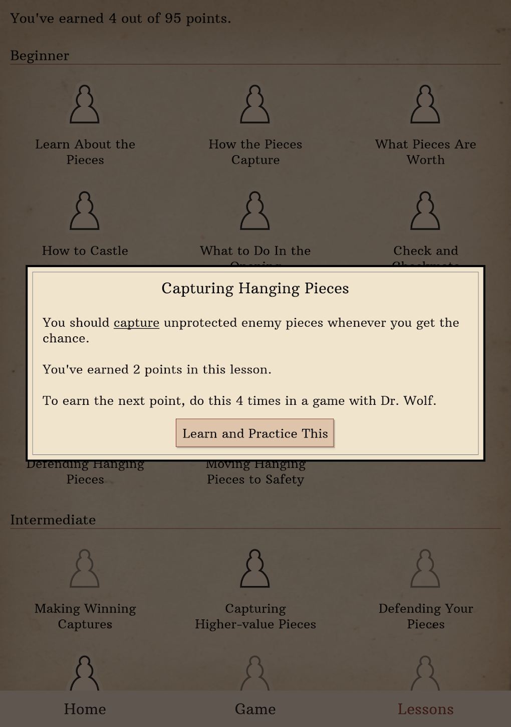 Dr. Wolf: Learn Chess v1.32 MOD APK (Unlocked) Download
