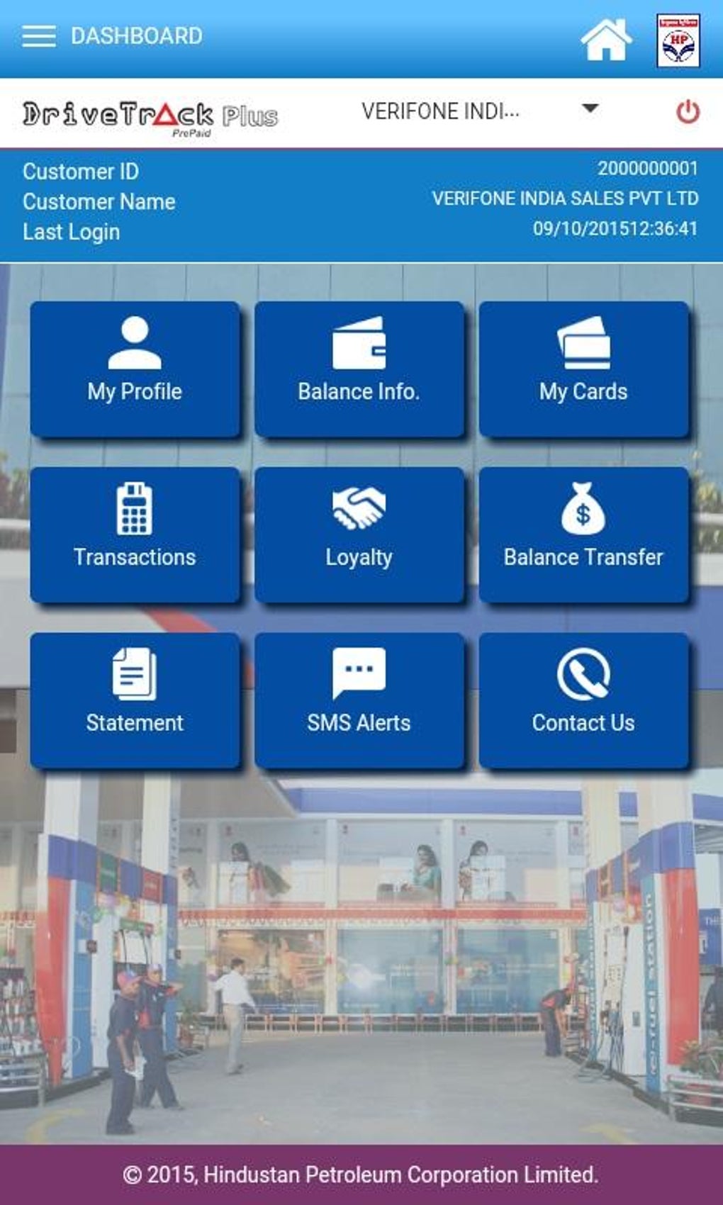 DriveTrack Plus HPCL para Android Download
