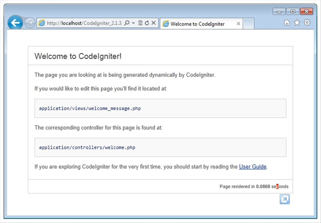 CodeIgniter Download