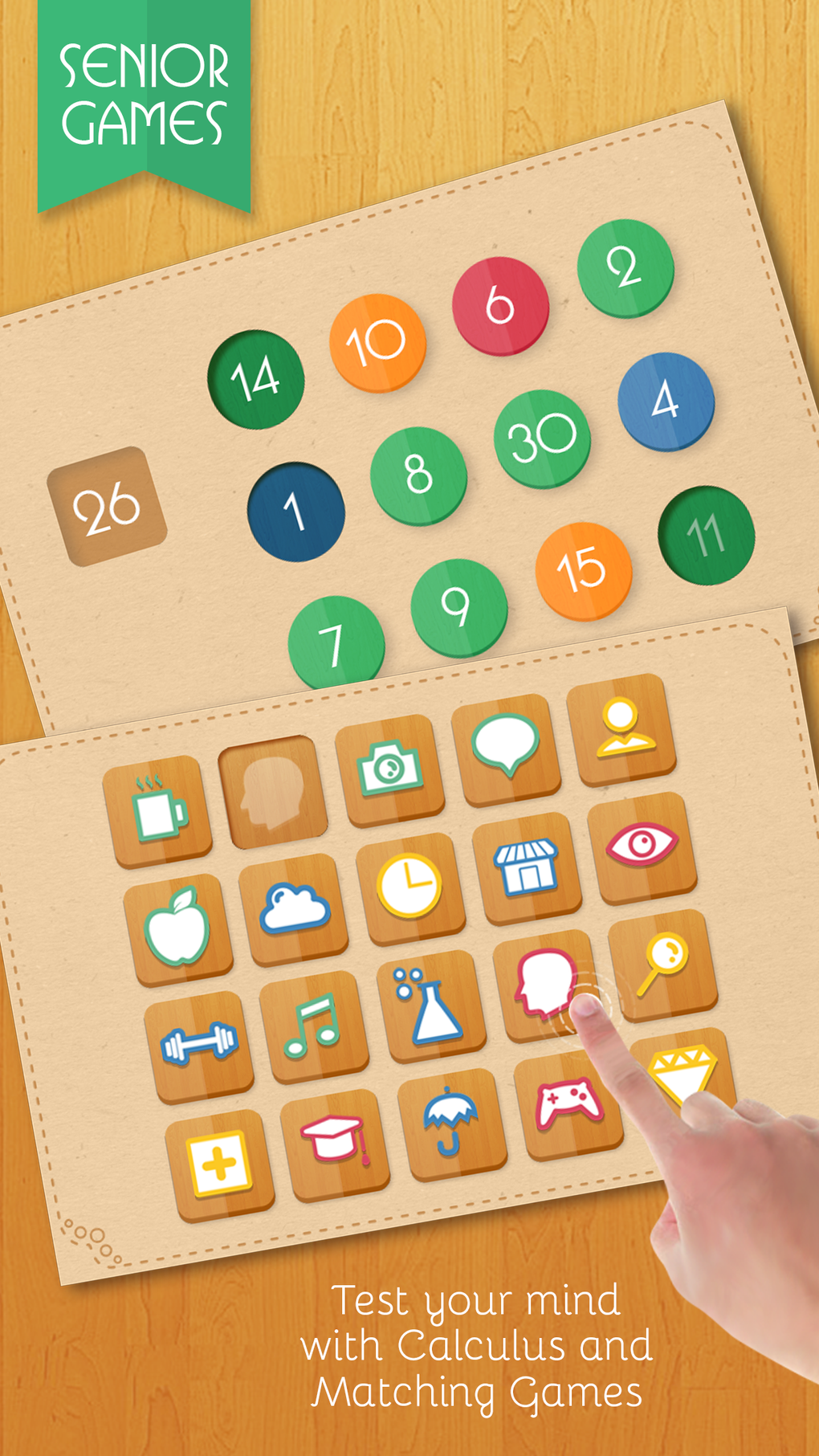 Senior Games - Exercise your mind while having fun for iPhone - Download