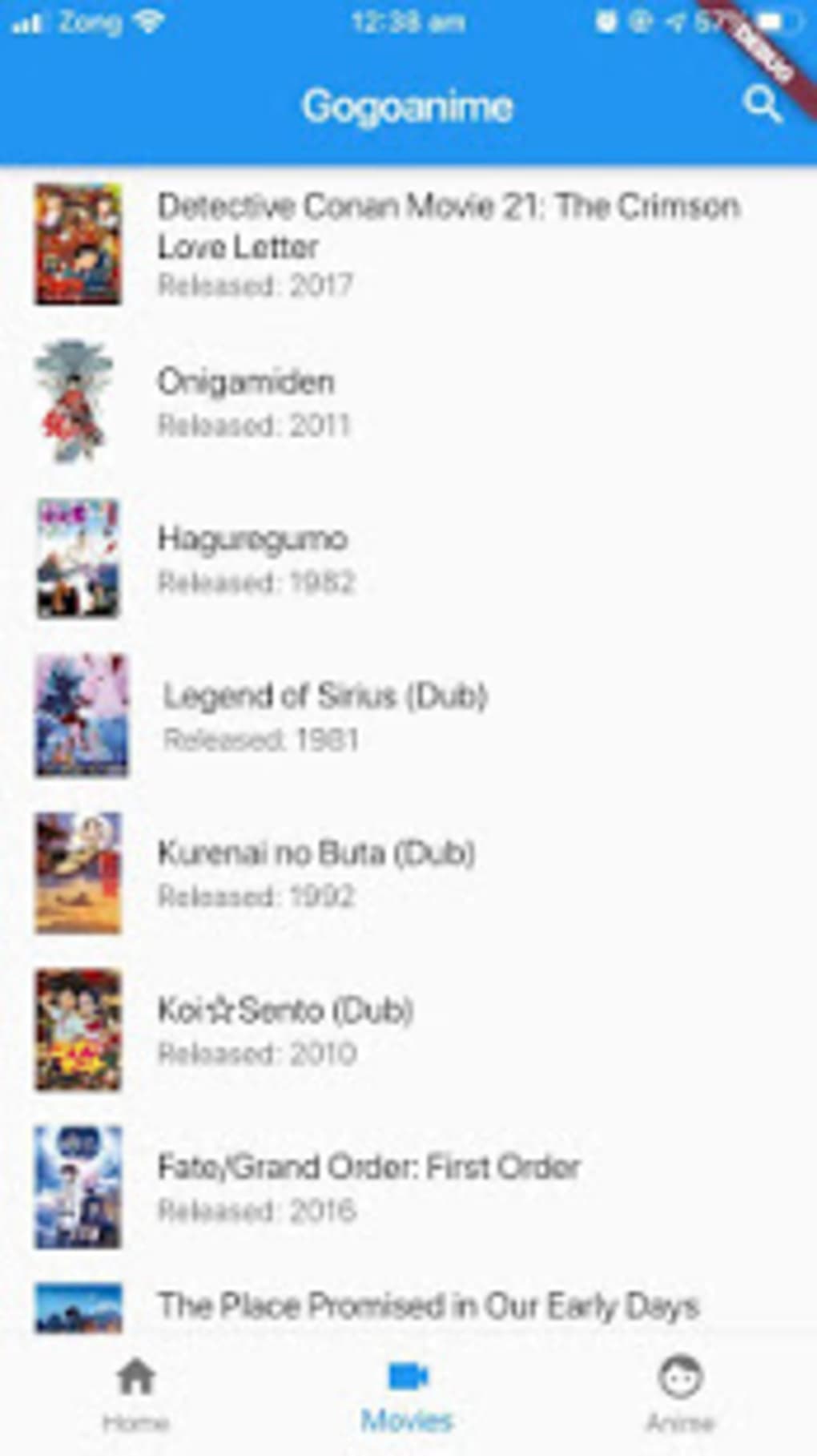 Gogoanime for Android - Download