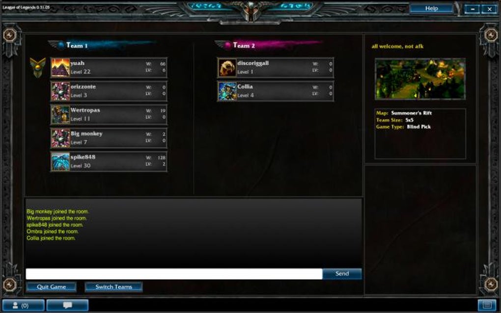 Download League of Legends latest version for Windows free