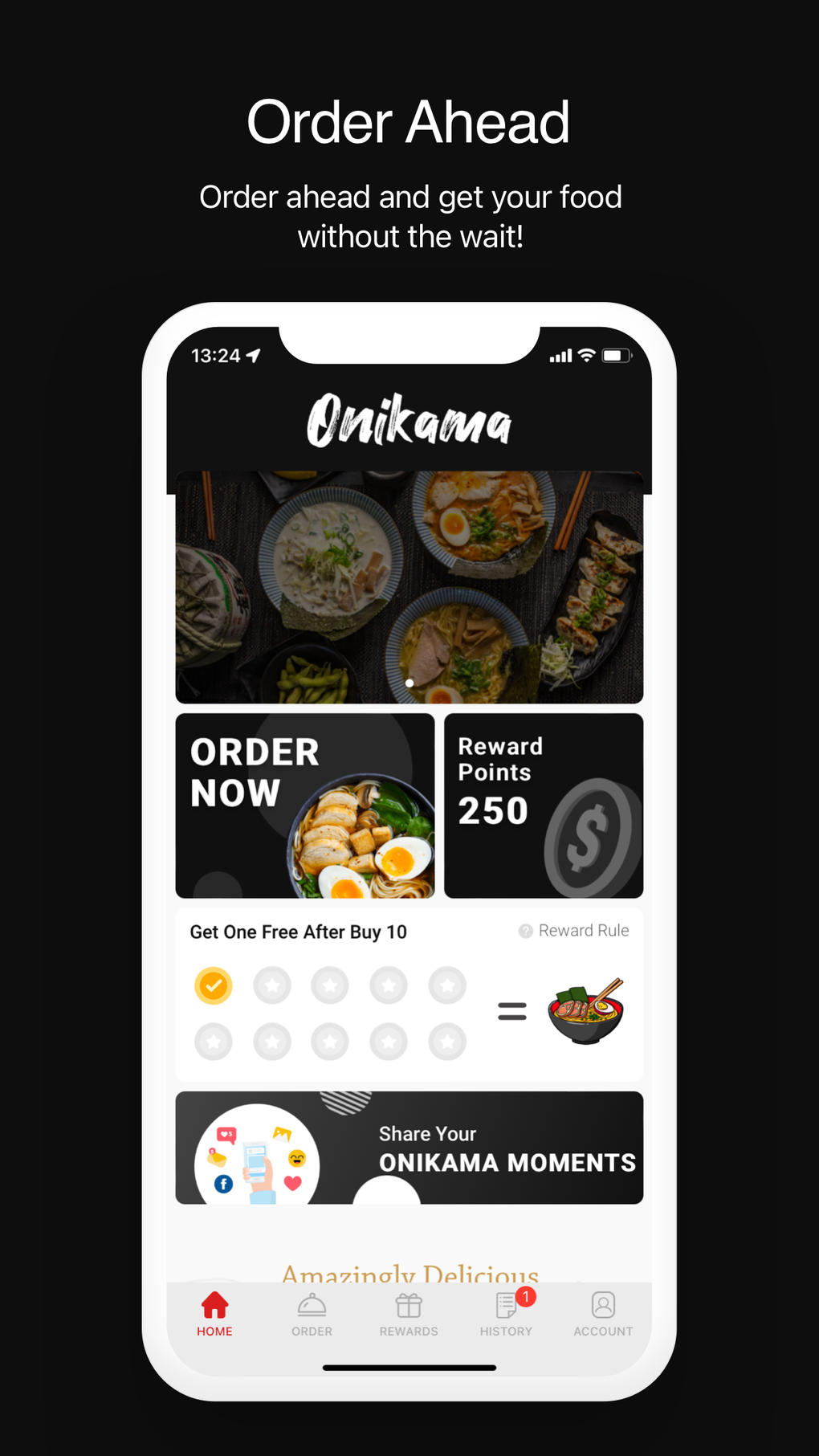 Onikama Ramen Bar для iPhone — Скачать