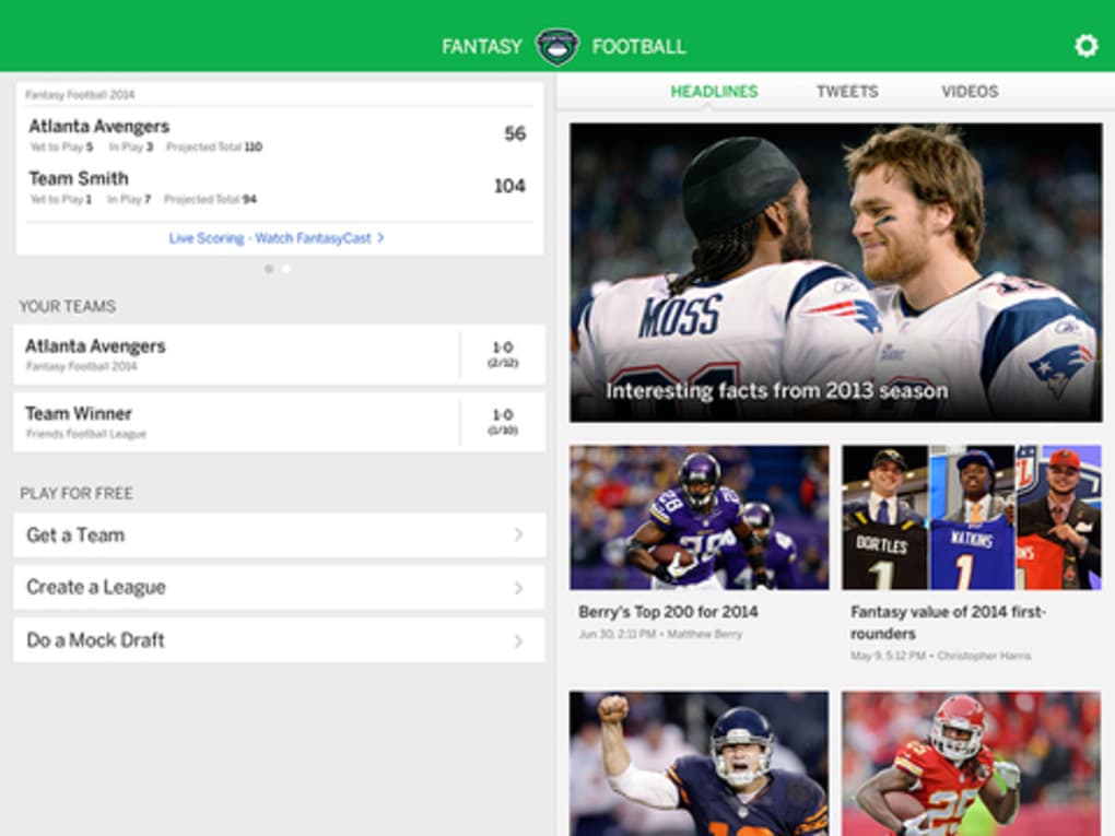 How to draft using the espn app for fantasy football on an iPhone 