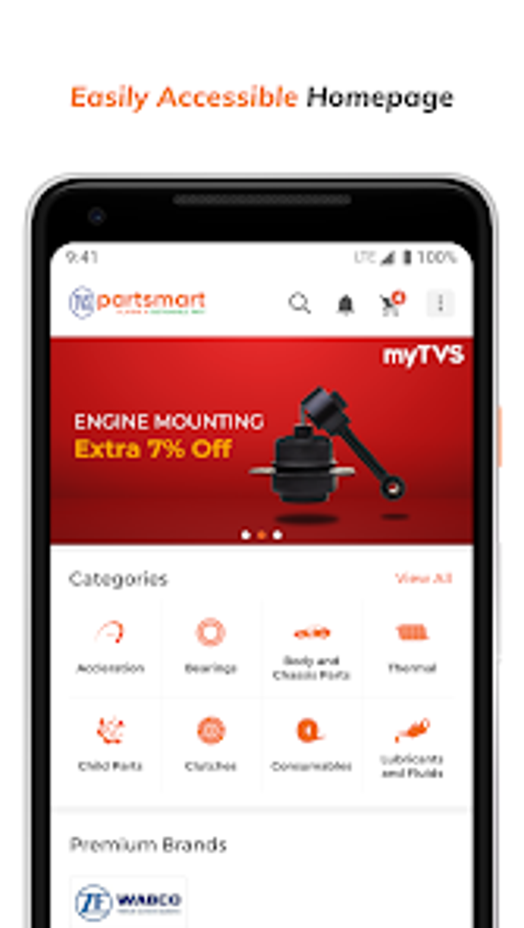 myTVS partsmart for Android Download