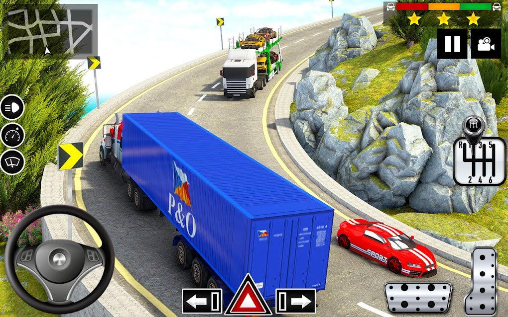 Novo Jogo de Caminhão para Celular - Truck Park Simulator 