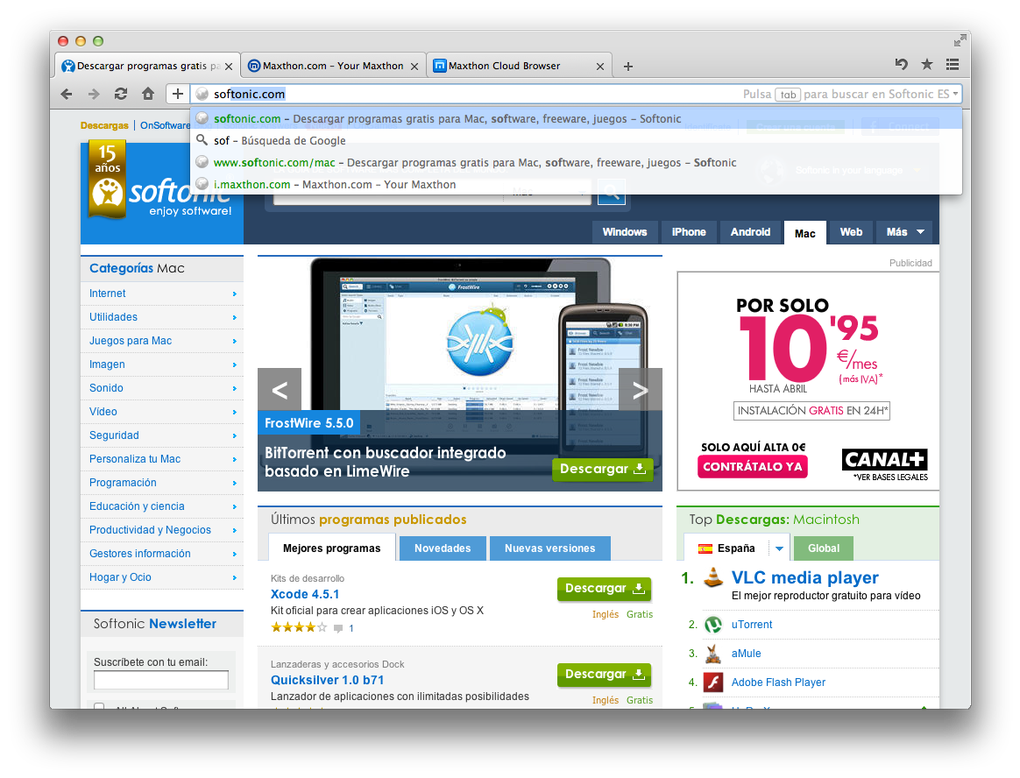 maxthon for mac os