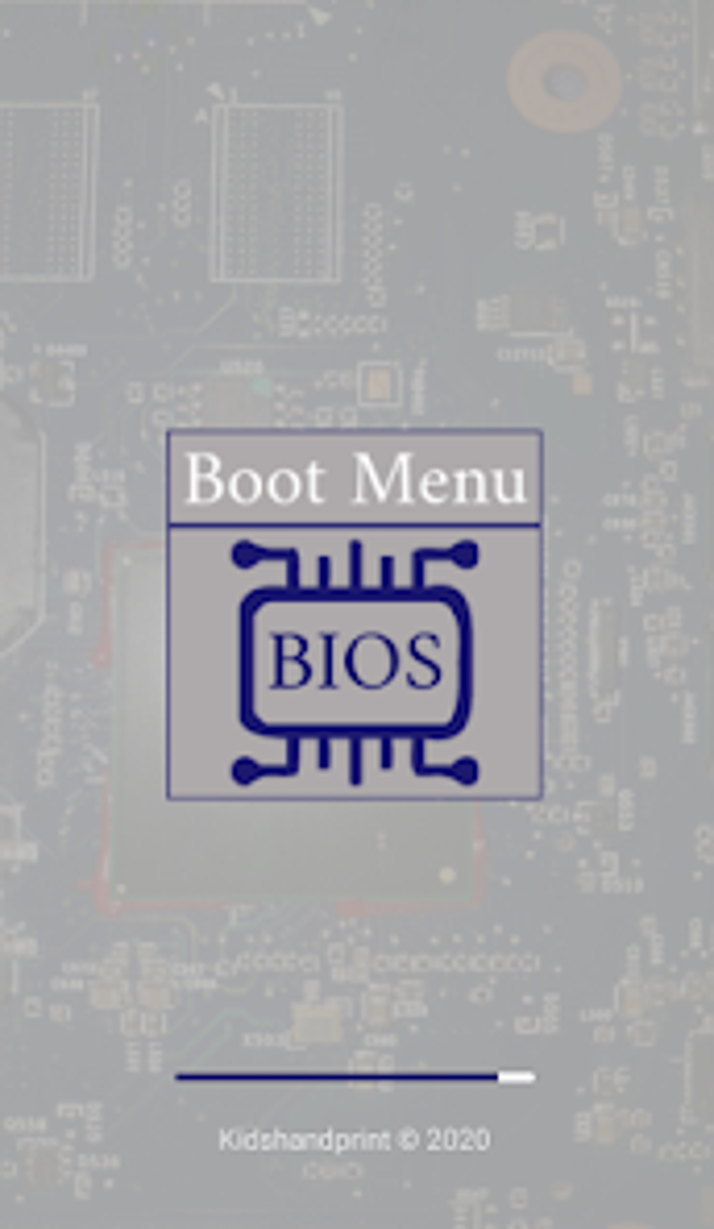 BIOS Boot Menu для Android — Скачать