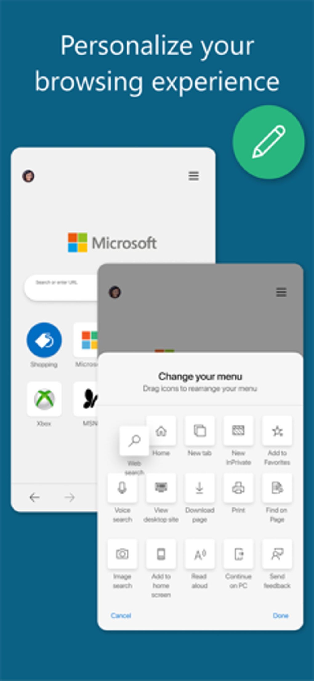 Microsoft Edge: Web Browser для iPhone — Скачать