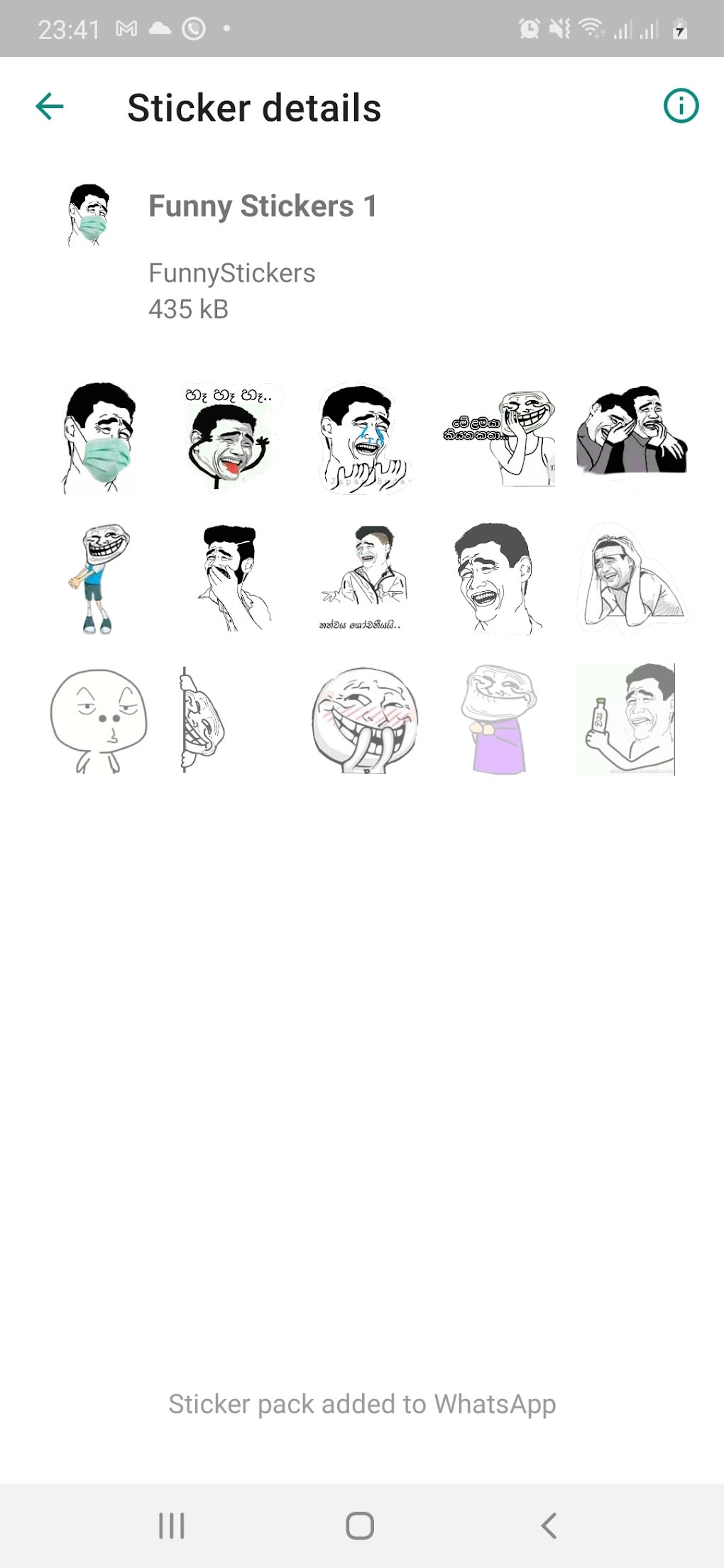 Sinhala Funny StickersWAStickerApps For WhatsApp for Android - Download