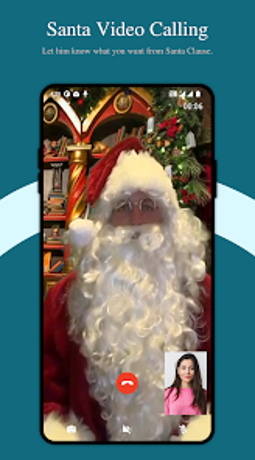 Video Call from Santa for Android 無料・ダウンロード