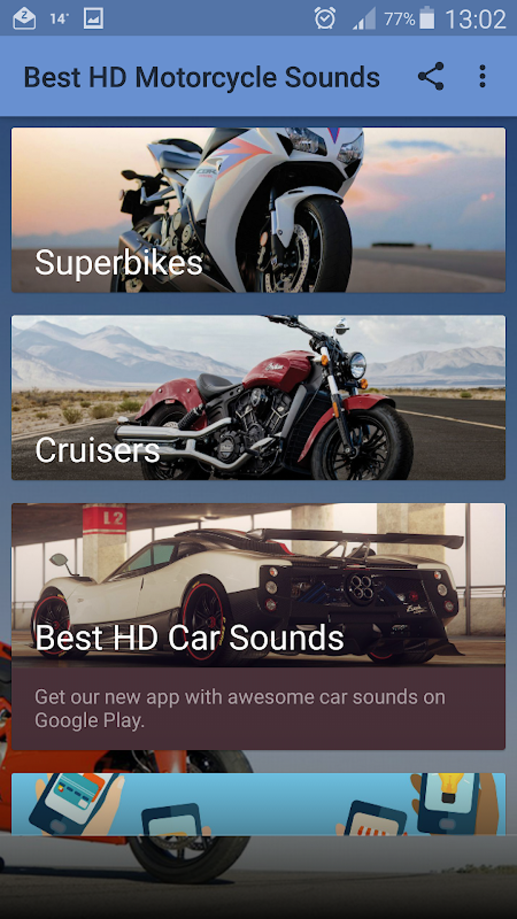 Best HD Motorcycle Sounds APK для Android — Скачать