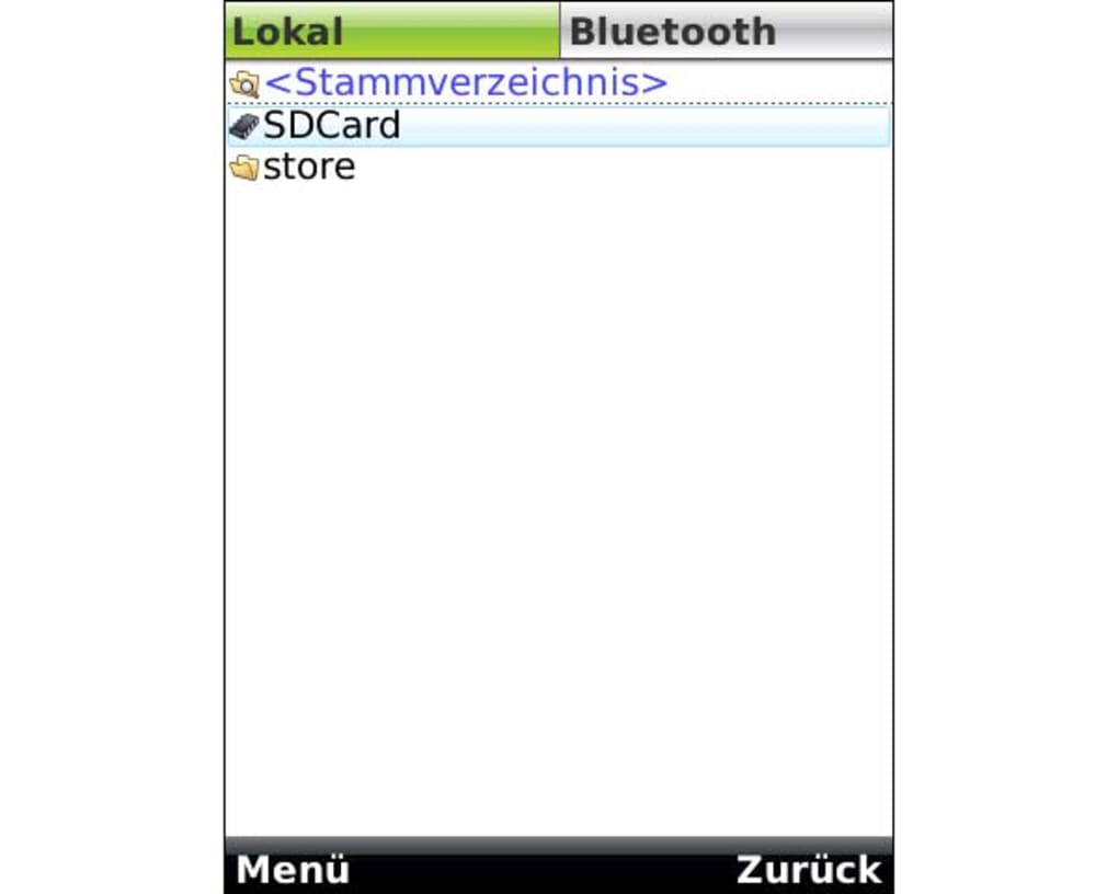 bluetooth file transfer screenshot