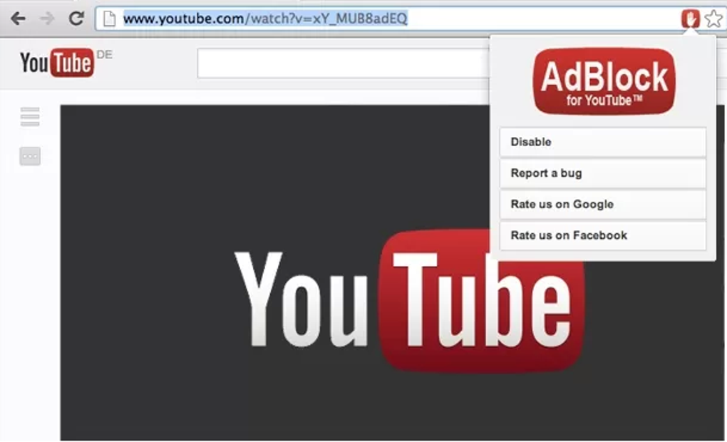 adblock pour youtube