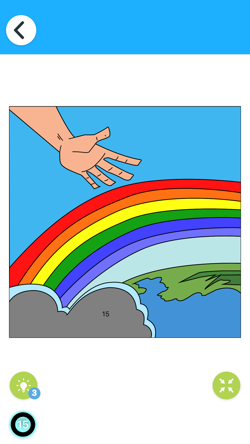 IPhone Kids Color By Number Paint 