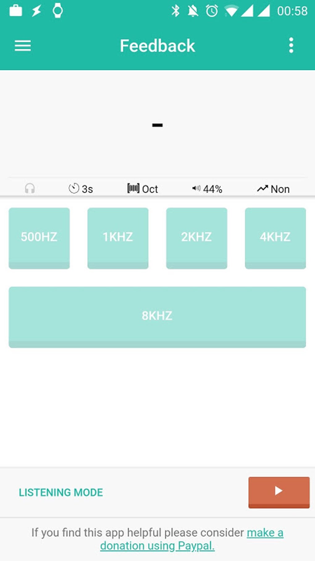 Audio Training (Ear training for EQ and Feedback) APK für Android