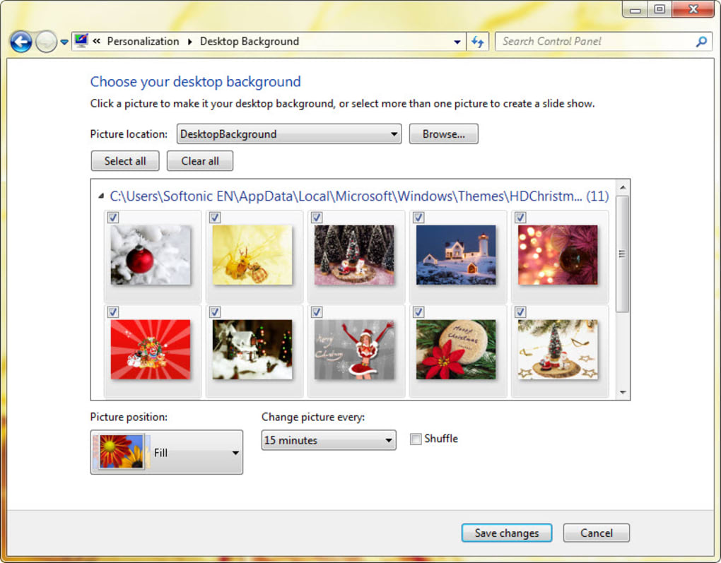 Windows 7 Christmas Theme Windows ダウンロード