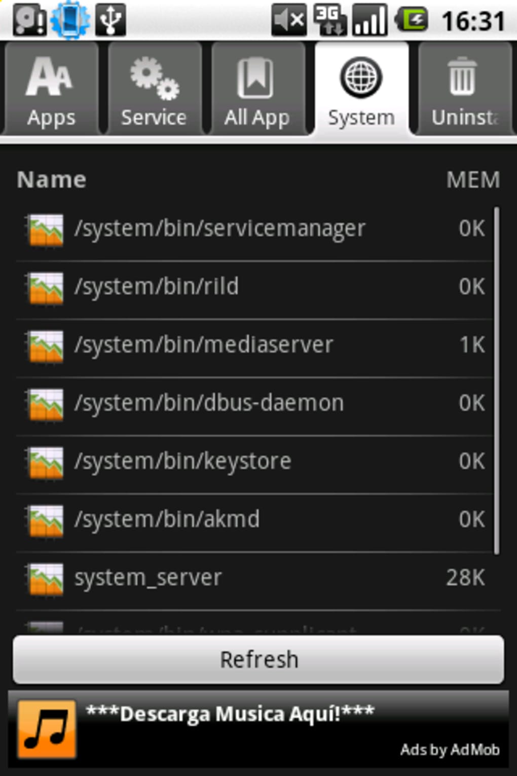 advanced task manager screenshot