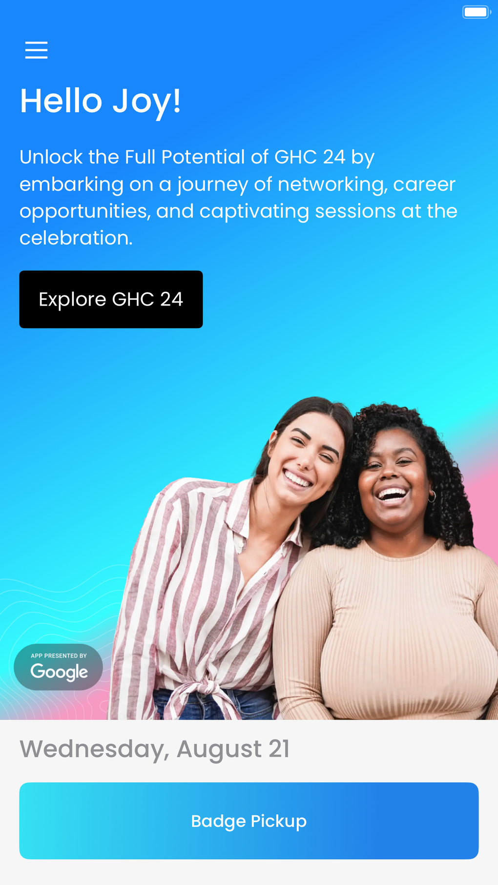 Grace Hopper Celebration 2024 สำหรับ iPhone - ดาวน์โหลด