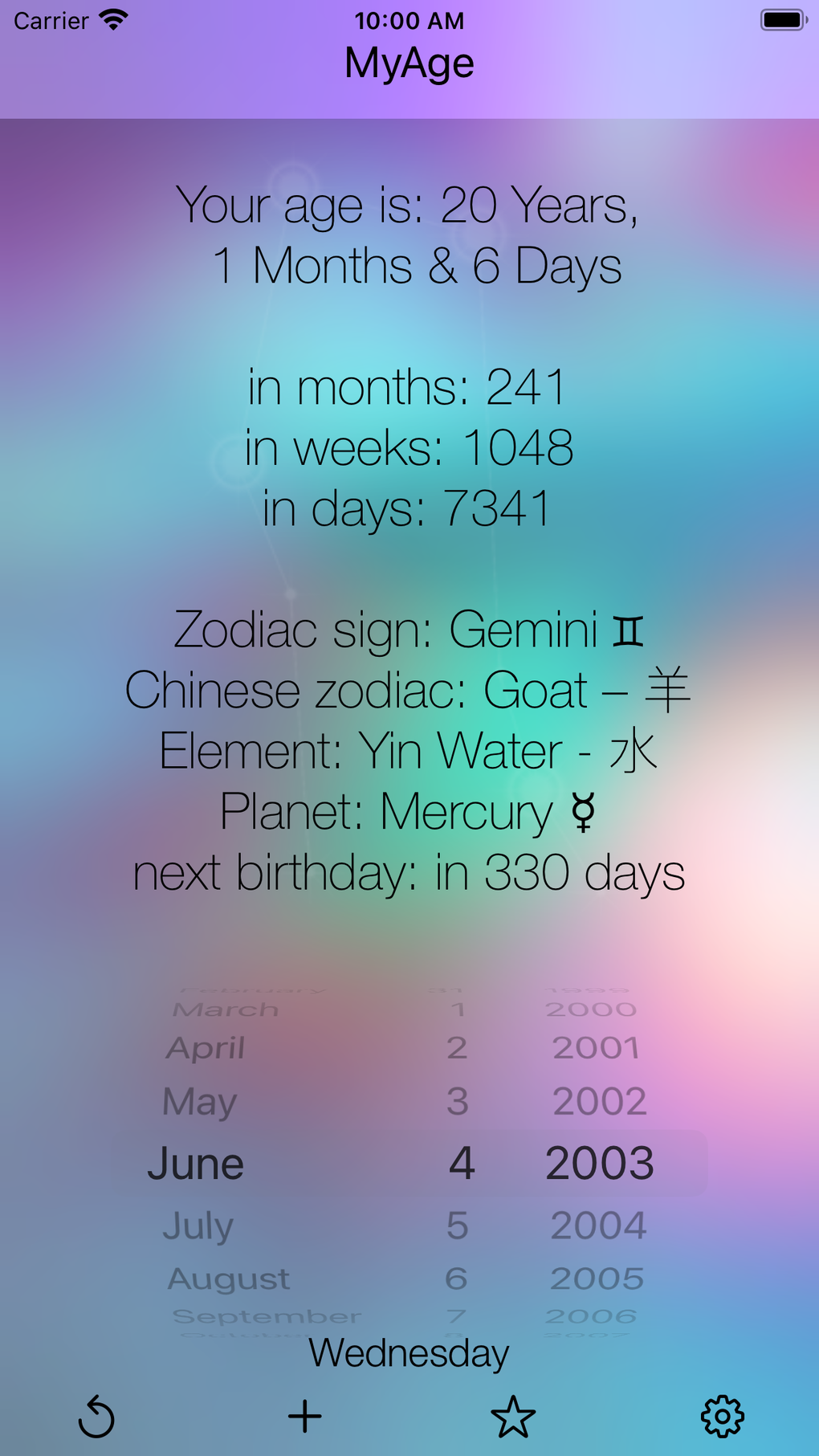 MyAge For IPhone Download