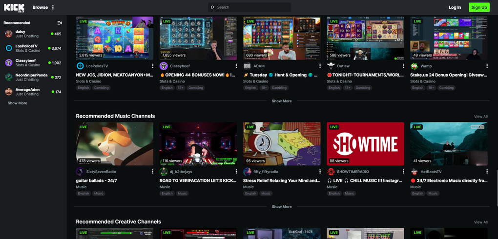 Kick Live Streaming Online Kick Live Streaming Online