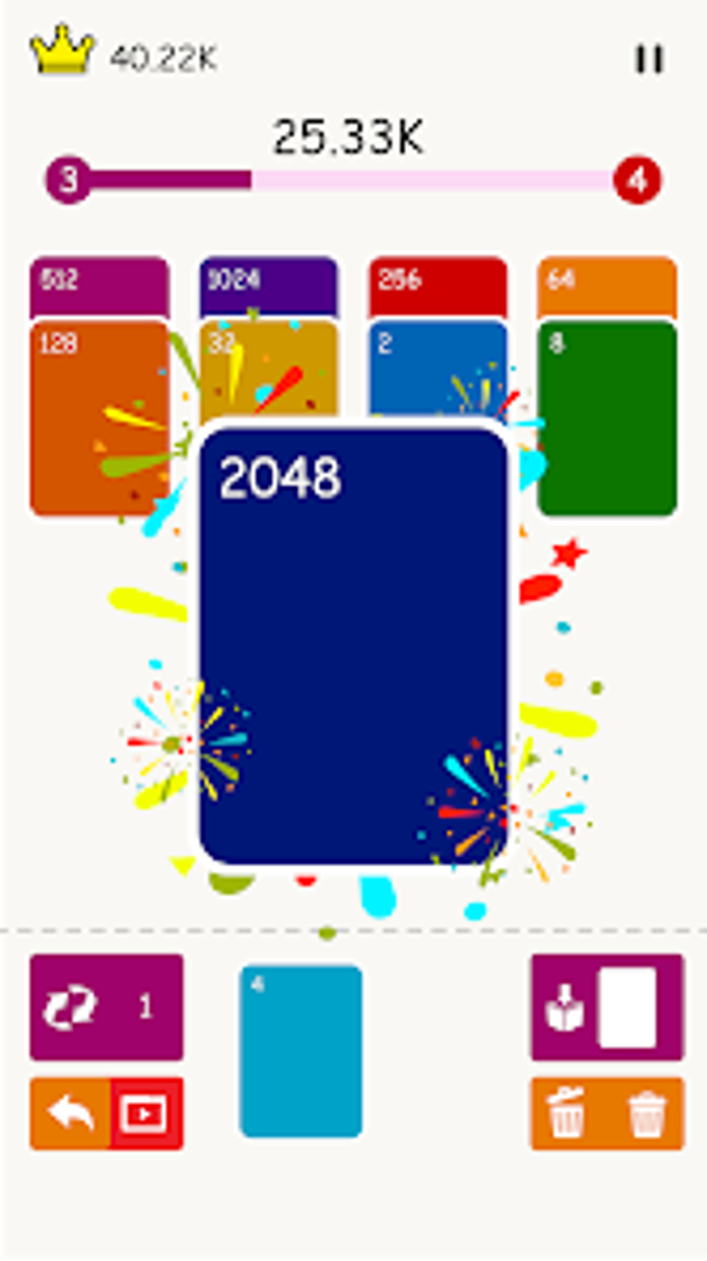 2048-solitaire-merge-card-android