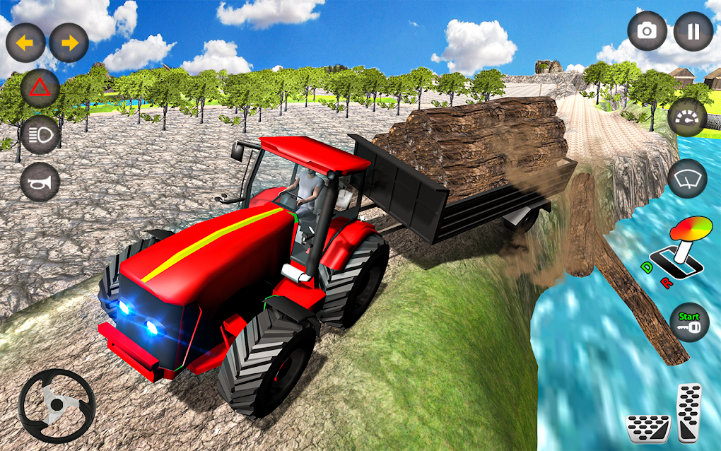 Farming Sim Real Tractor game для Android Скачать