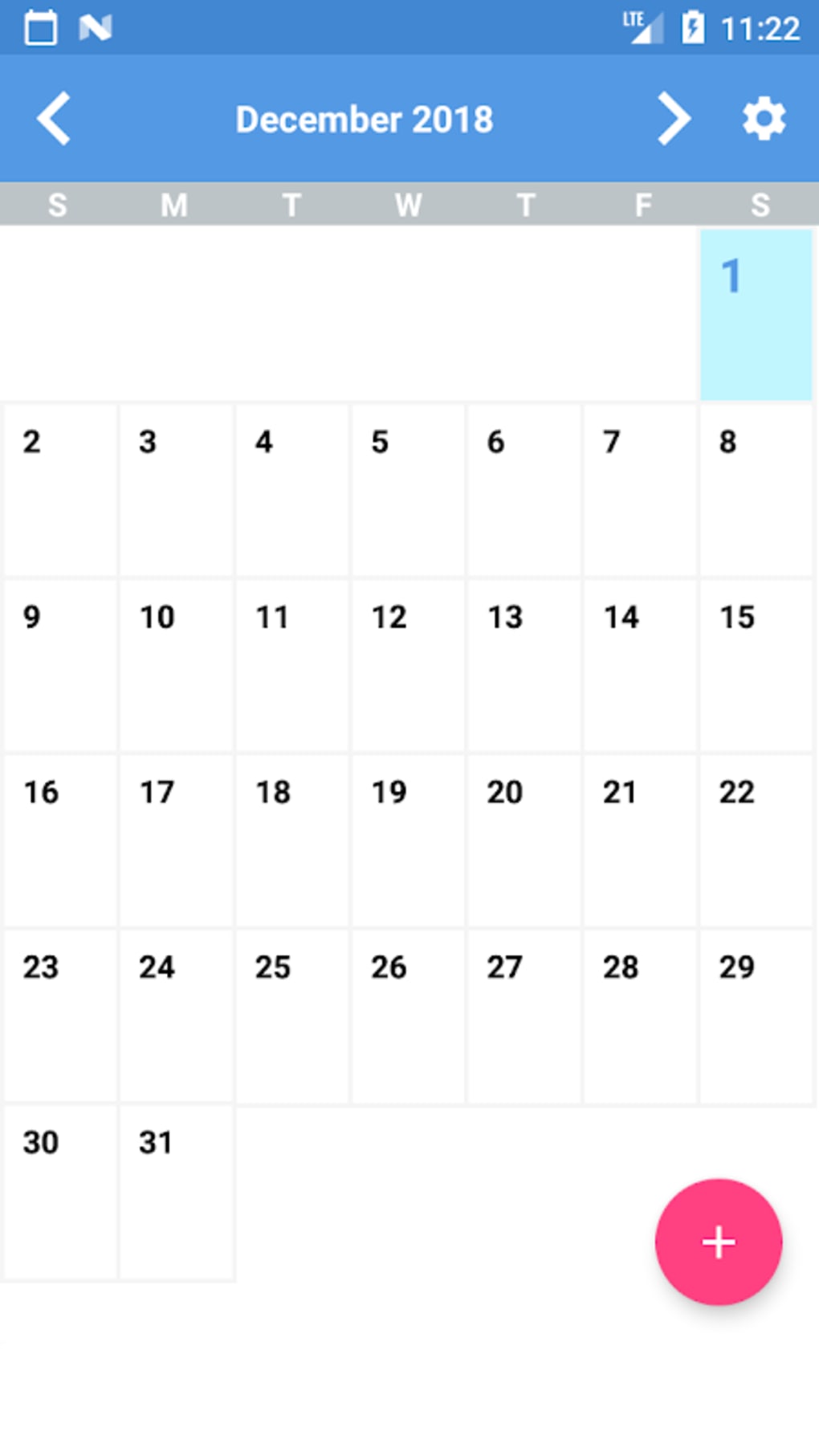Simple Calendar APK для Android — Скачать