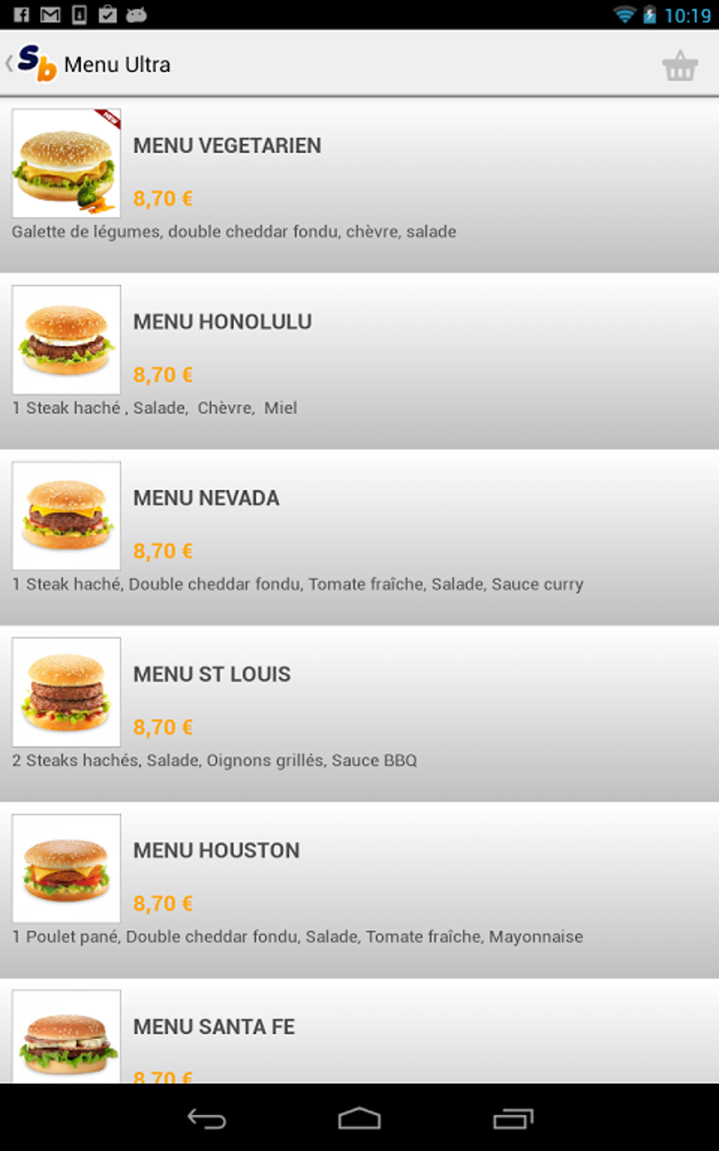 Speed Burger APK สำหรับ Android - ดาวน์โหลด