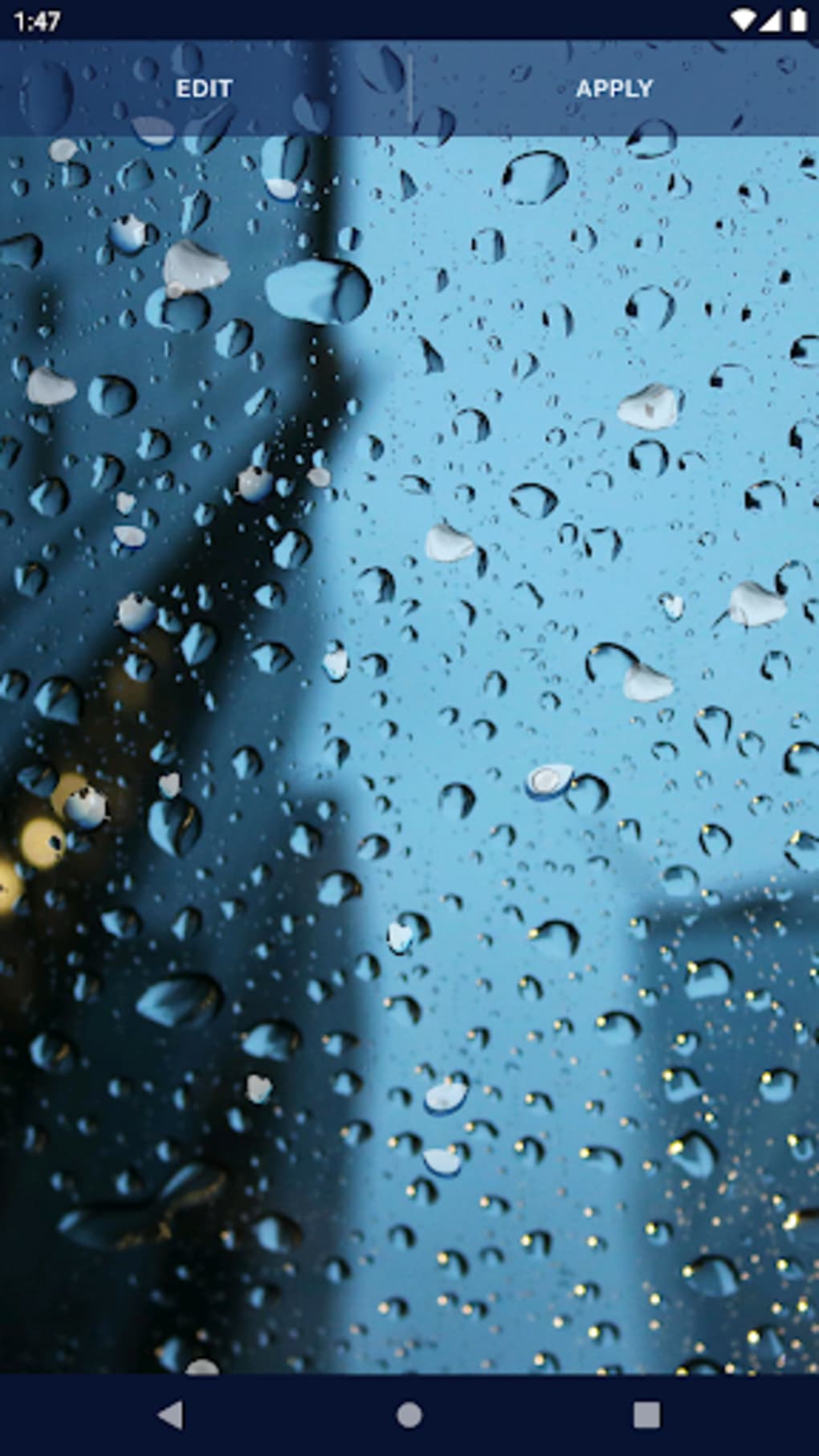 Drops glass live rain raindrops screen HD phone wallpaper  Peakpx