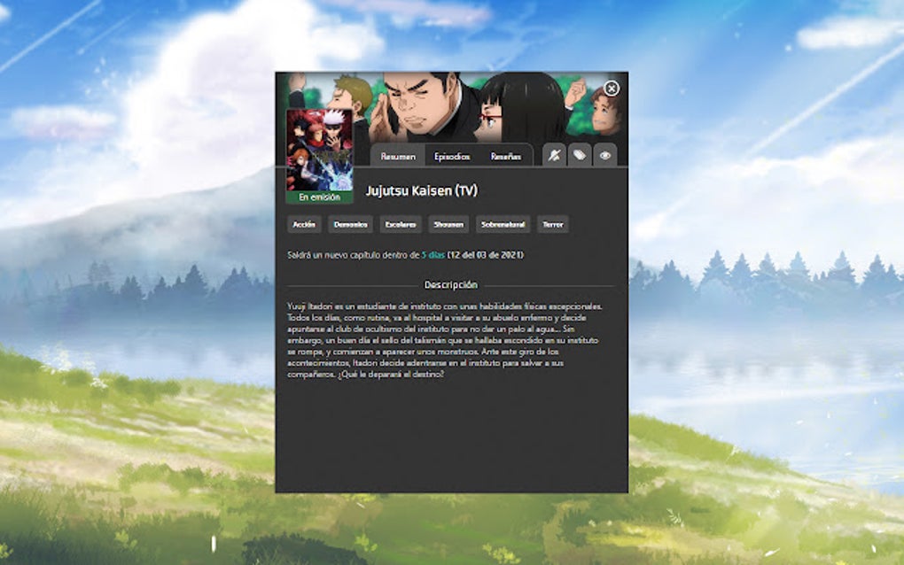 AnimeDB for Google Chrome - Extension Download
