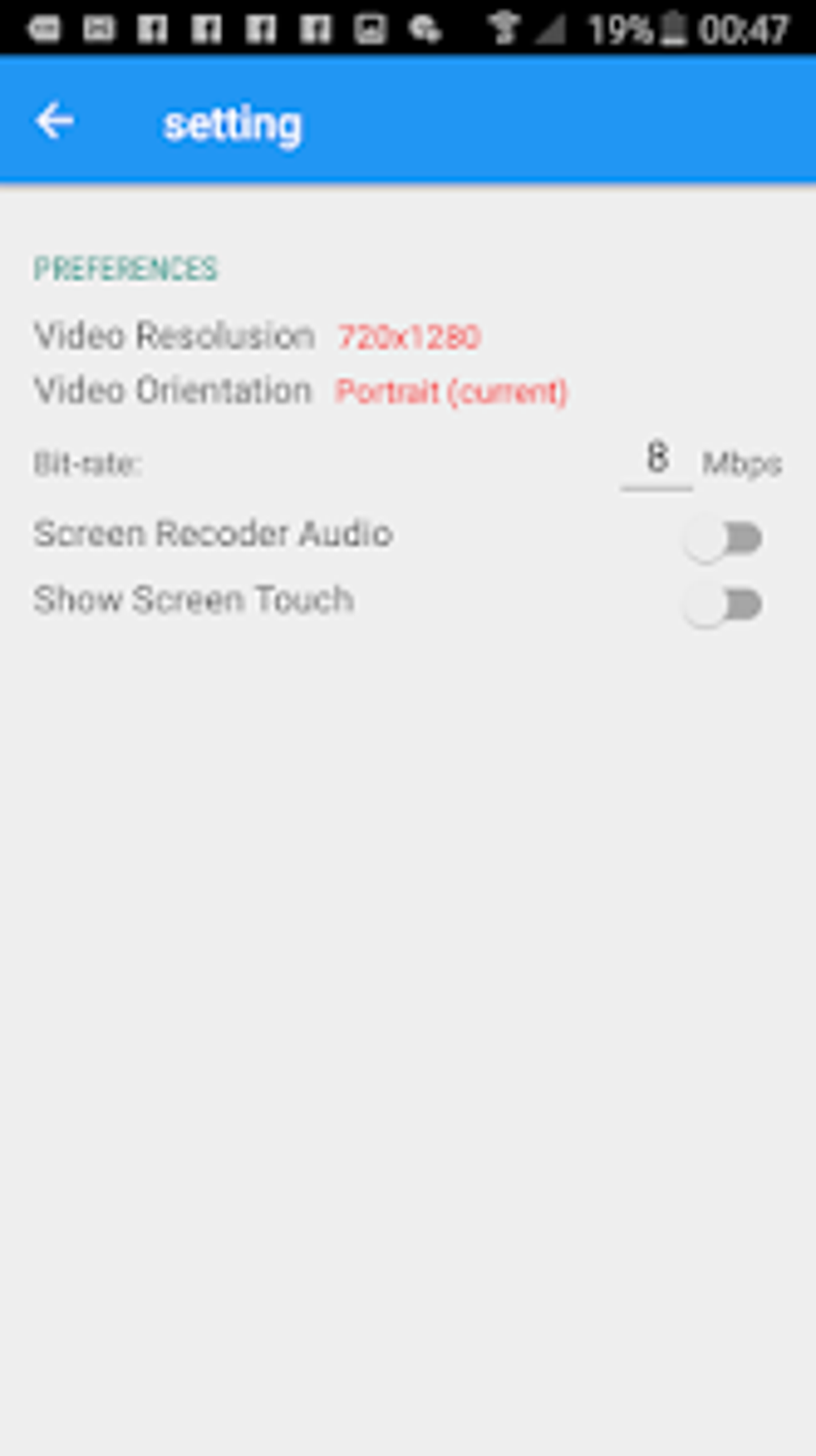 TURBO SCREEN RECORDER для Android — Скачать