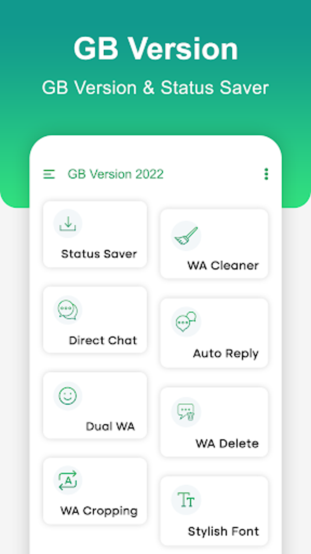 Android için GB Version Apk 2022 WATools İndir